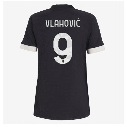 Ženski Nogometni dresi Juventus Dusan Vlahovic #9 Tretji 2023-24 Kratek Rokav